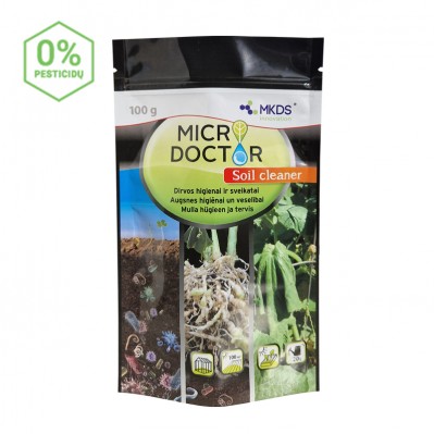 Microdoctor Soil cleaner dirvos higienai ir sveikatai, 100 g